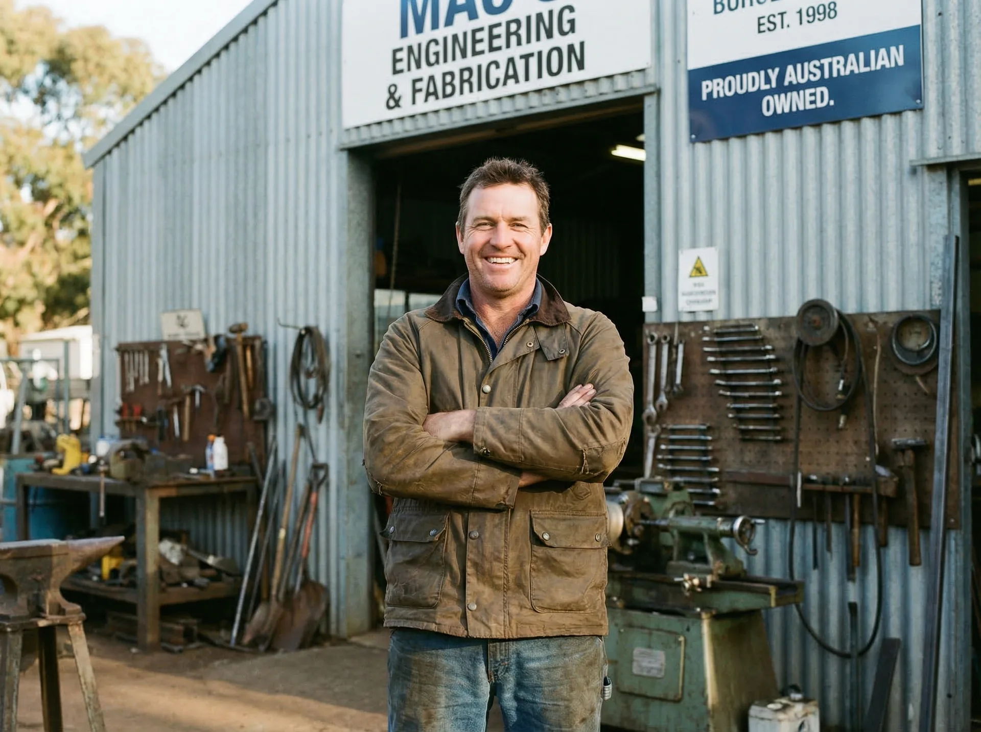 Local business owner celebrating more website enquiries