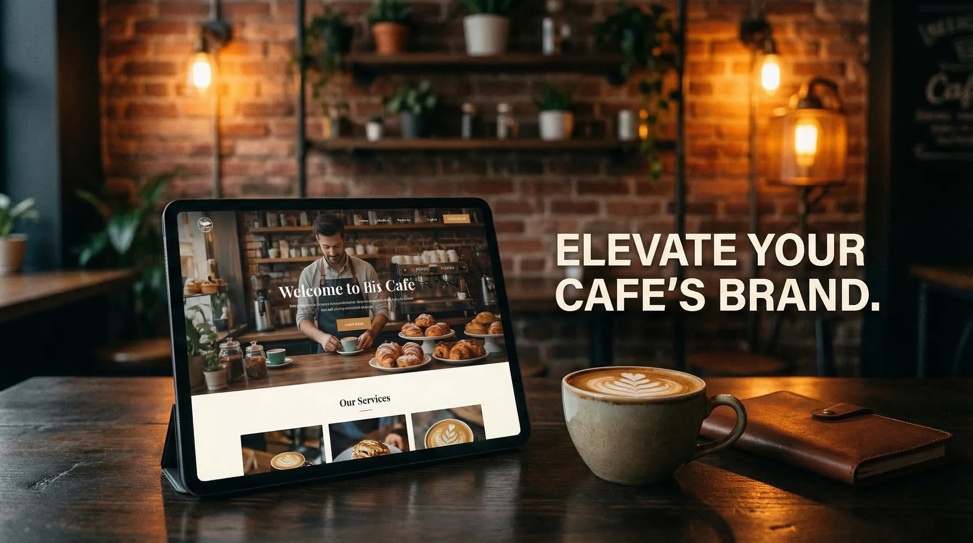 Cafe interior - BuildSpark website design for cafes and restaurants in Victoria