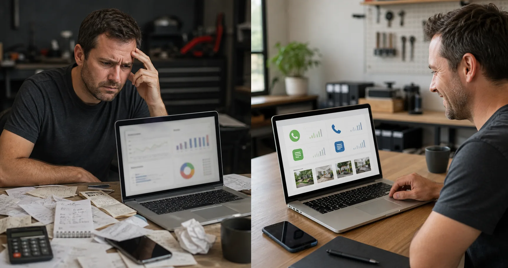 They measure what is working: comparison showing what business owners do wrong and what to do instead